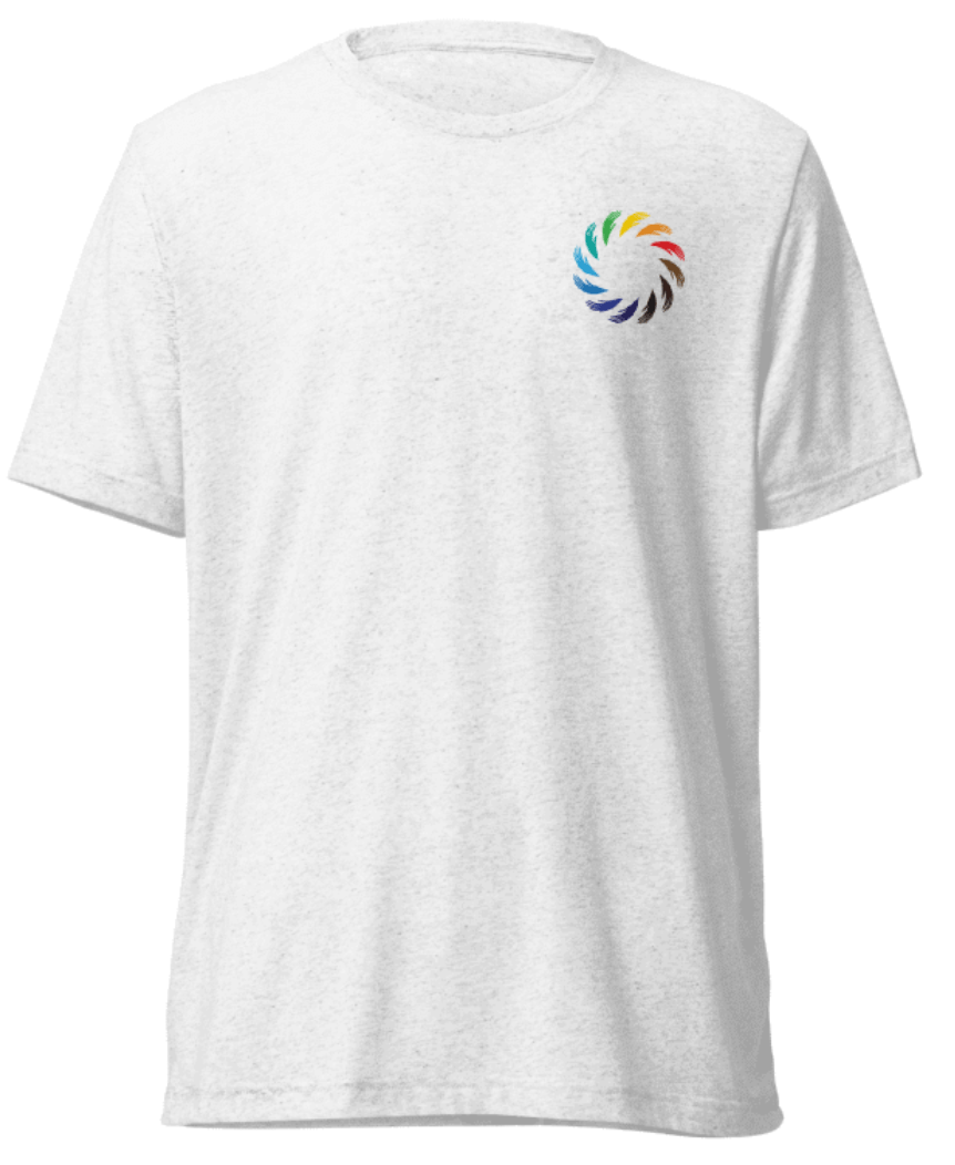 T shirt progetto acqua illustrato